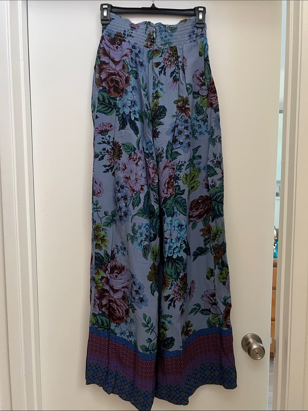 NWOT - Maeve by Anthropologie Terrace Wide Leg Pants - Picture 3 of 6